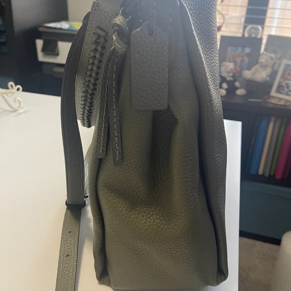 Coach Bags Nwot Coach Whipstitch Shay Shoulder Crossbody Bag Light Fern Green Leather Poshmark